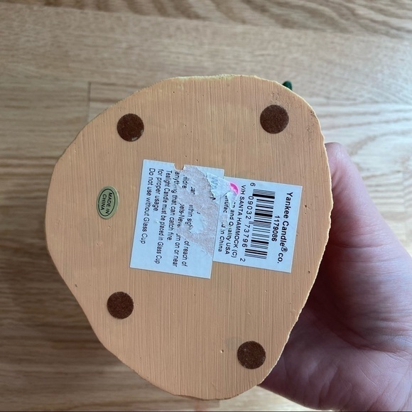 Yankee Candle Santa On Vacation Votive Candle Christmas Palm Tree Hammock - Picture 5 of 5